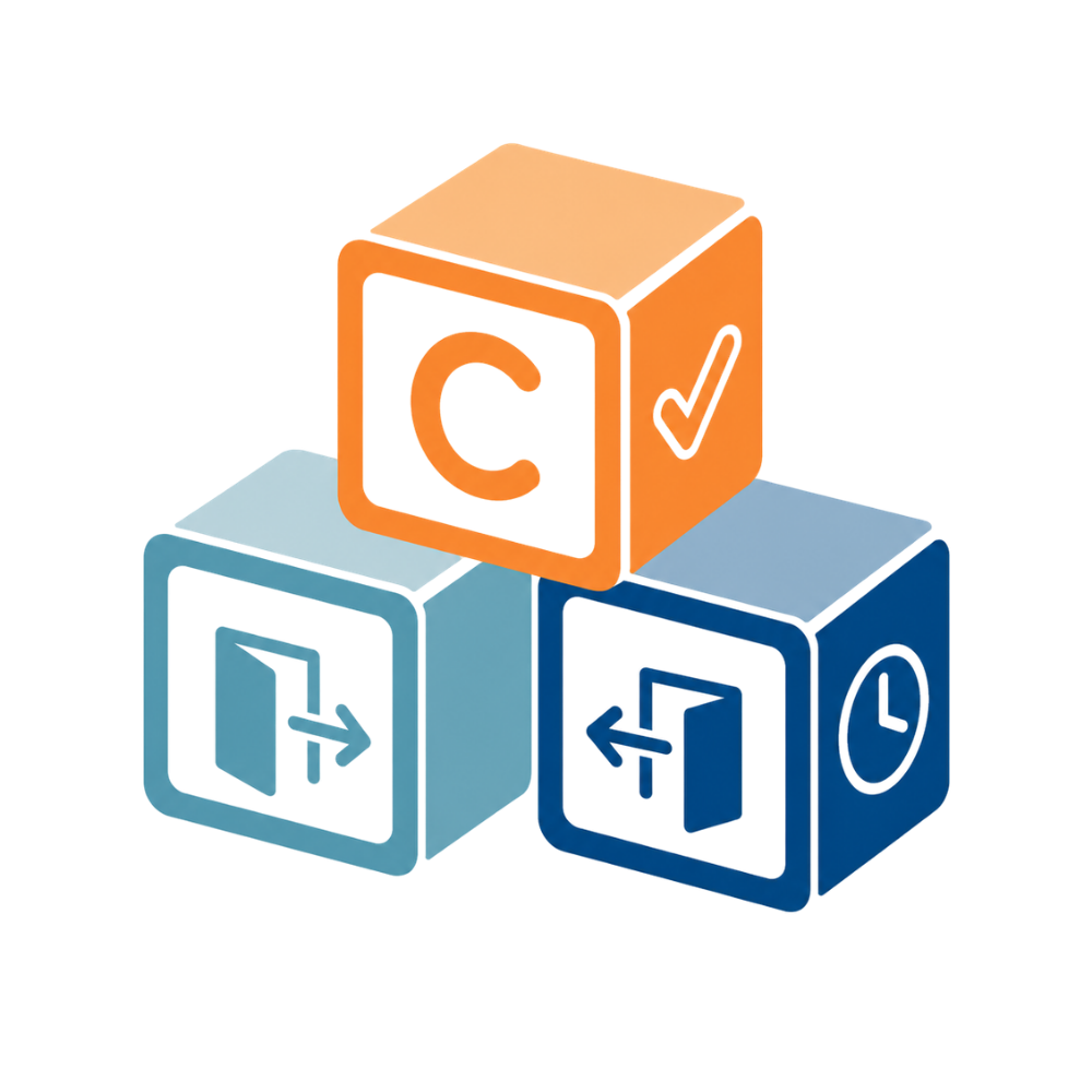 Check-in check-out icon