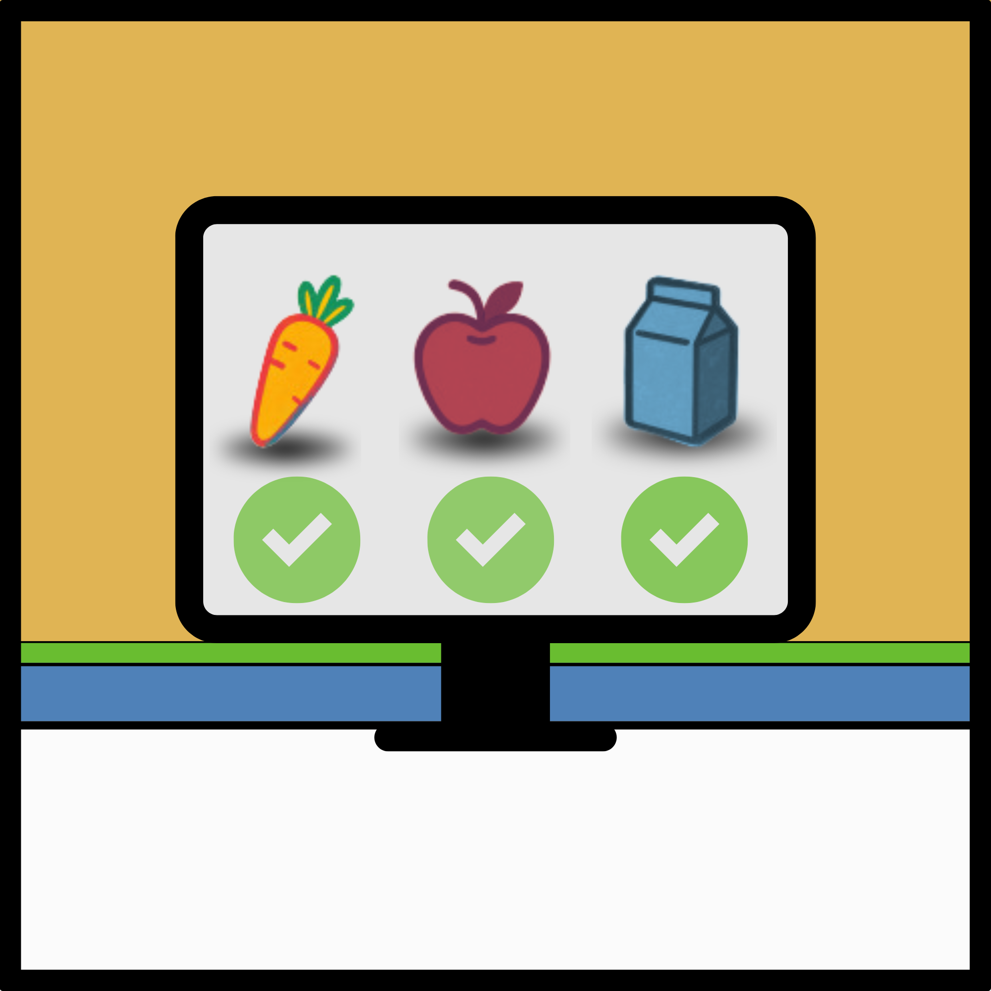 Free and reduced eligibility and account balance are checked in real time